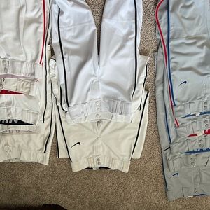 Nike and Under Armor Baseball Pants